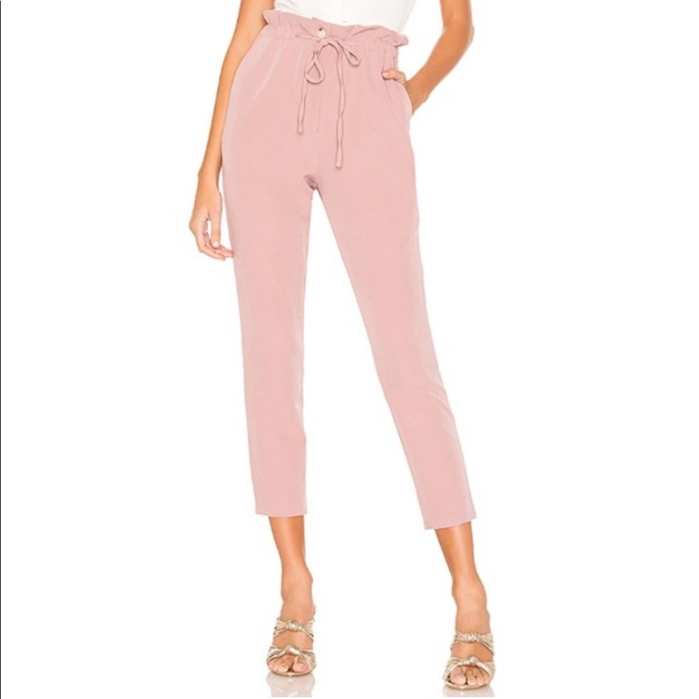 NWT Lovers + Friends Paperbag Trousers